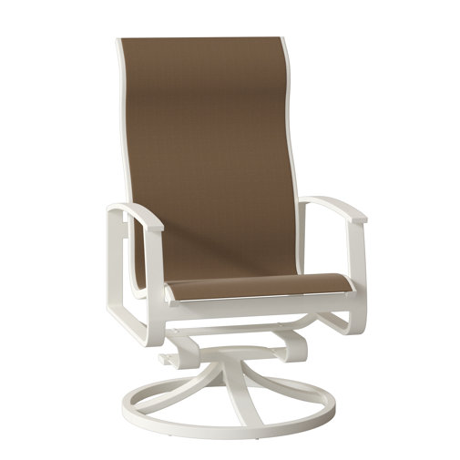 Tropitone MainSail Swivel Patio Dining Chair Wayfair
